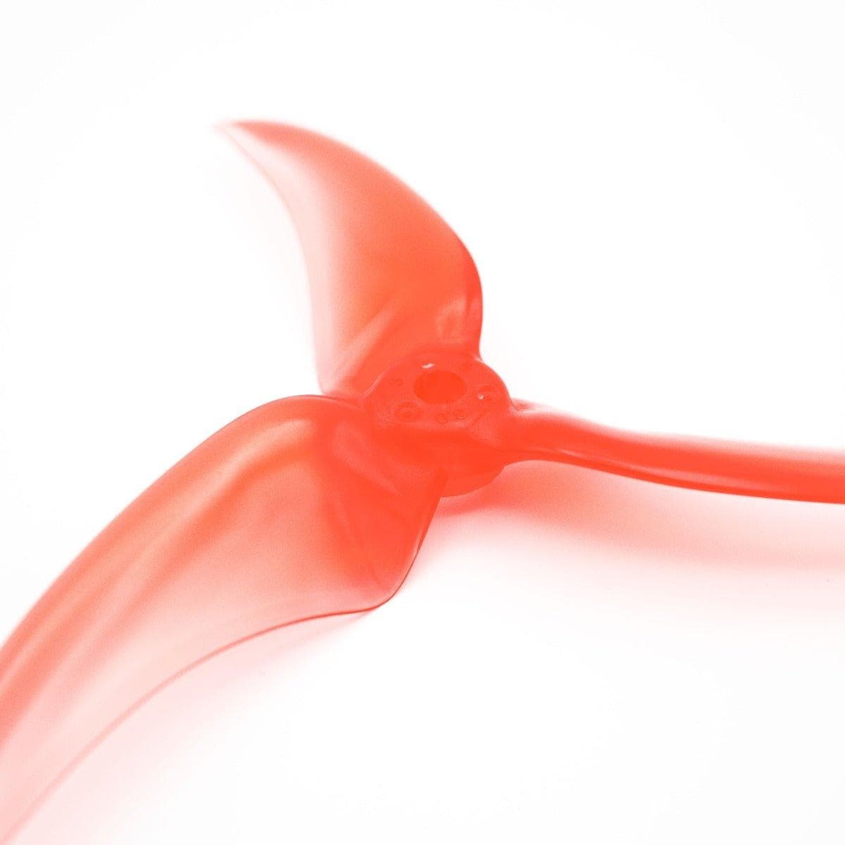 Emax Avan Scimitar 5030-3 / 5" Tri-Blade Replacement FPV Drone Props (4 Pack) - Red for fpv drones 13