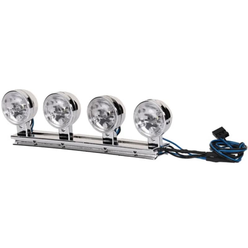 Traxxas 9264 Chrome LED Light Bar With Wire Harness for TRX-4 for fpv drones