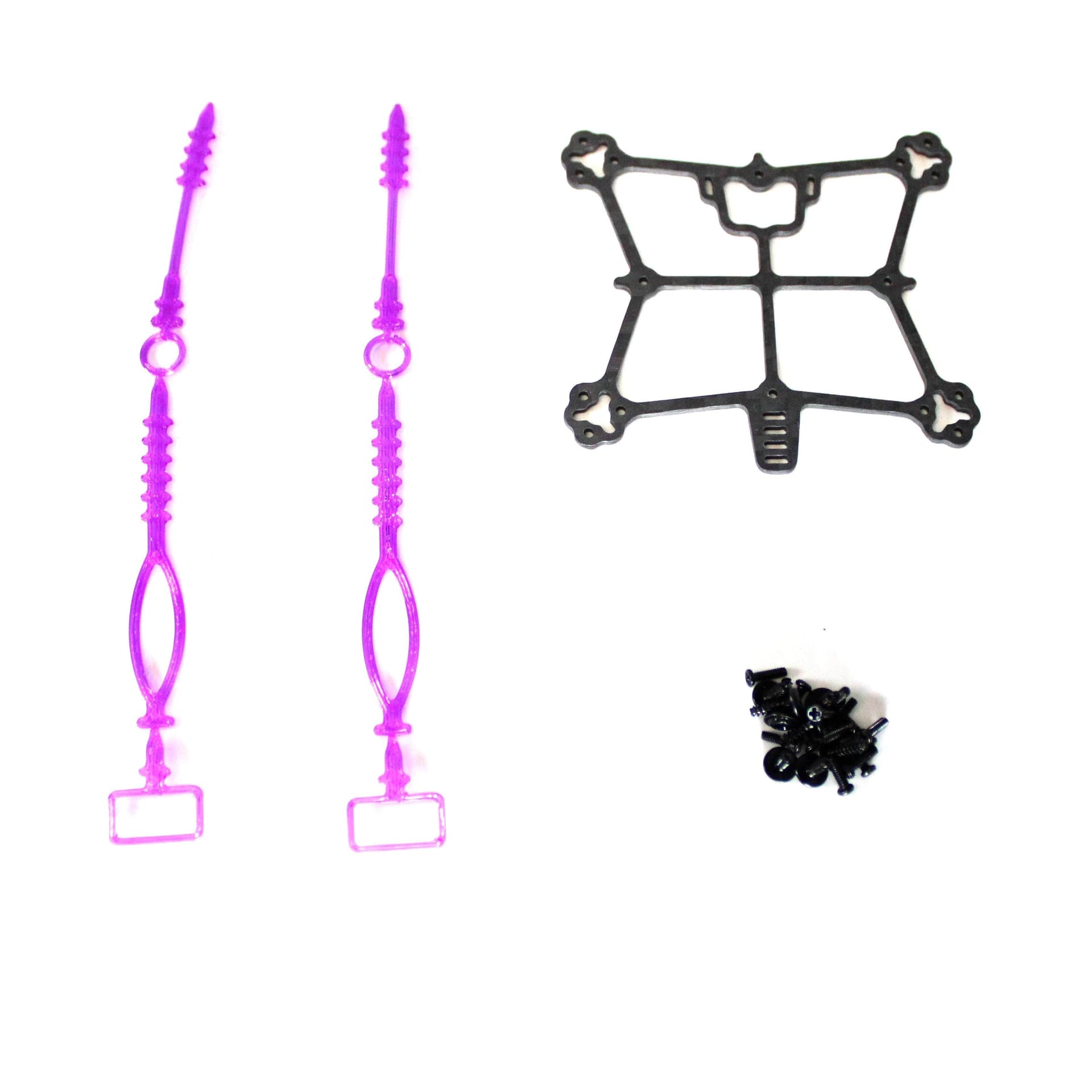Fractal Engineering Fractal 65 Micro/Whoop Frame Kit - Lite Kit + Mob6 Clear for fpv drones 1