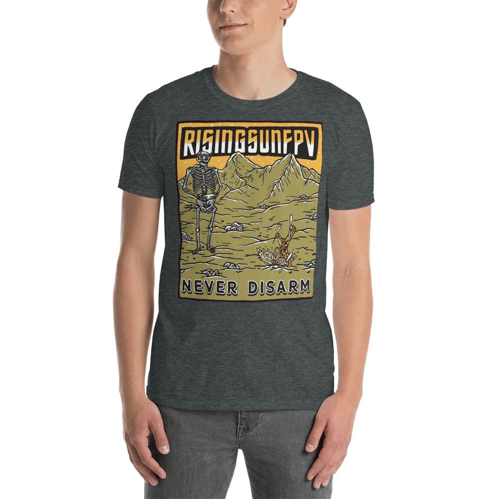 "NEVER DISARM" - Shirt for fpv drones 2