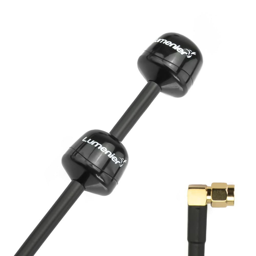 Antena Lumenier Double AXII 2 90º 5,8 GHz Long Range SMA (RHCP/LHCP) for fpv drones 4