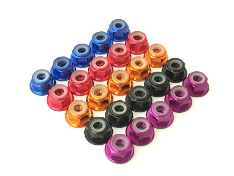 M5 Aluminum Flange Lock Nut (5pcs-bag) for fpv drones 1