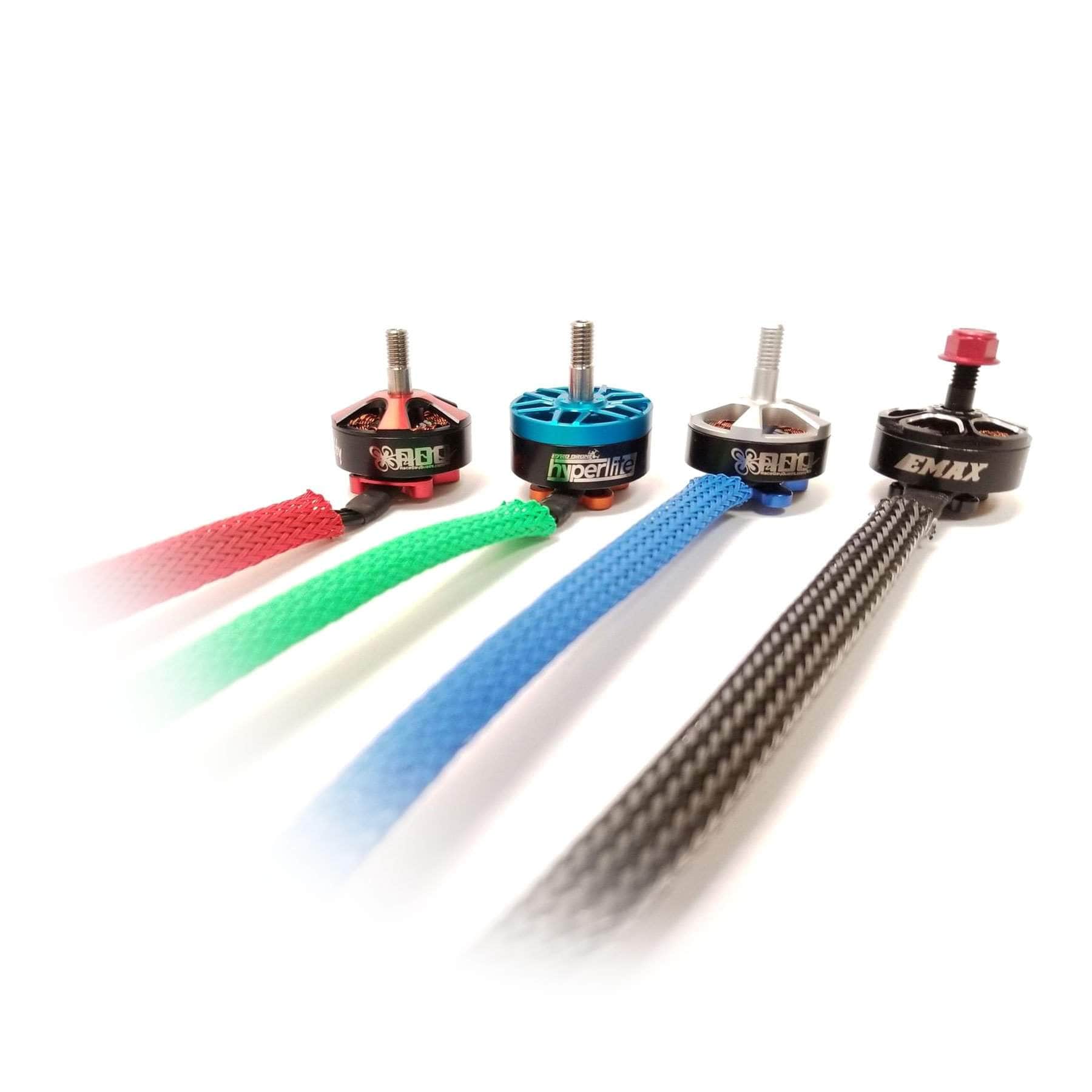 WREKD 3/8'' x 2ft. Braided Mesh Wire Wrap for ESC and Motor Wires for fpv drones 5