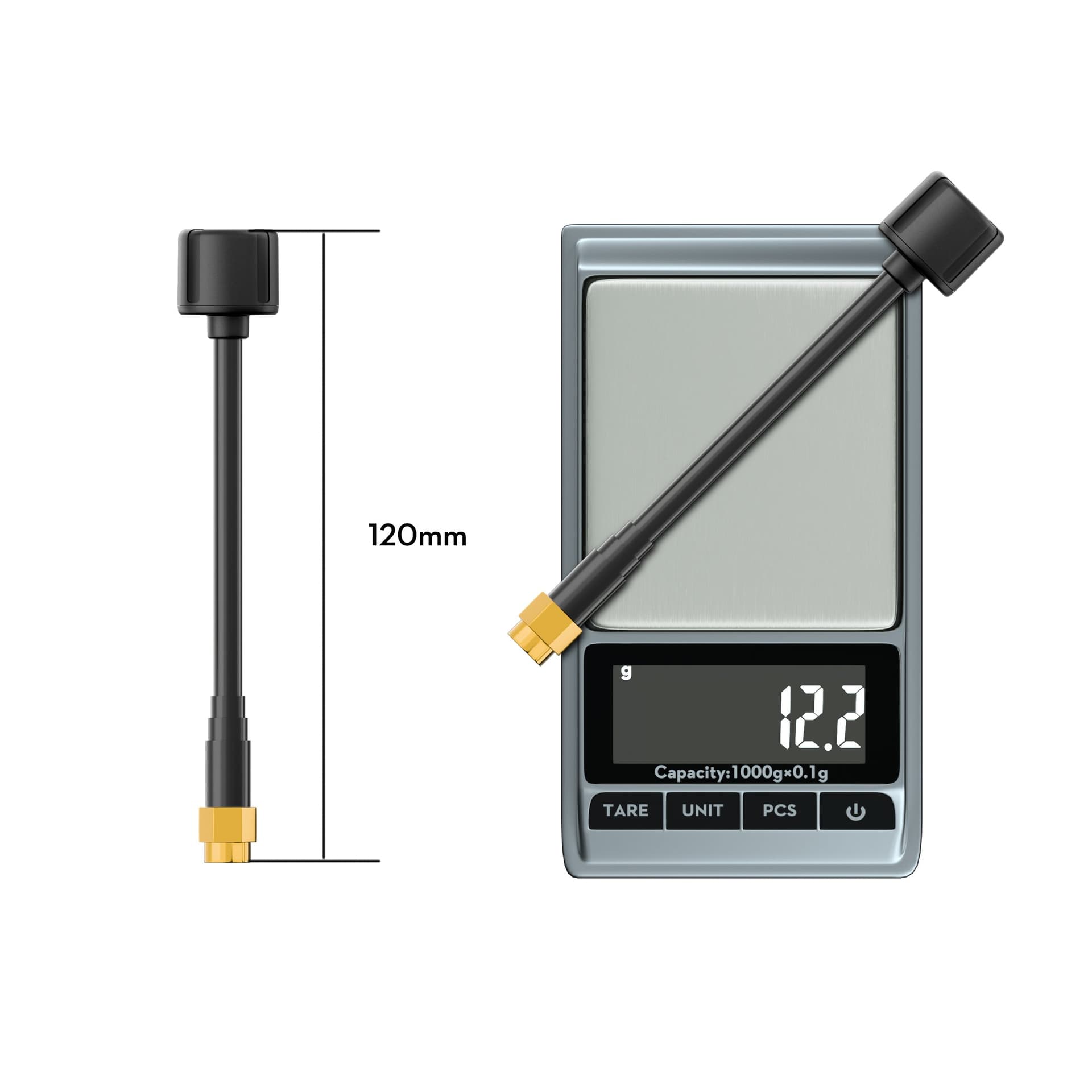 Flywoo LDS 5.8GHz LHCP FPV Antenna (UFL/SMA) for fpv drones 4