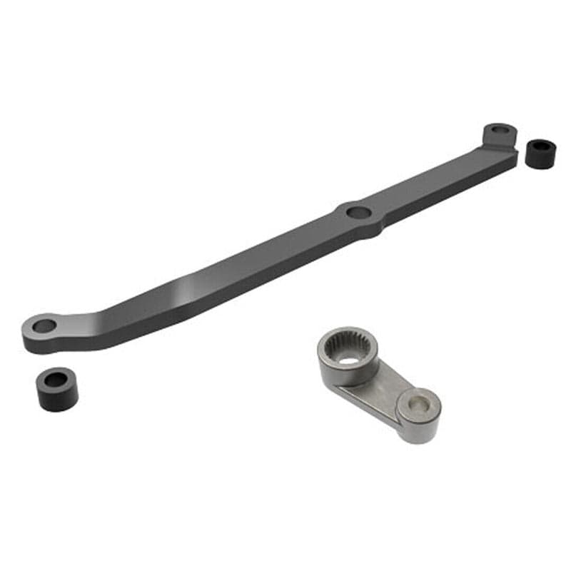 Traxxas 9748-GRAY TRX-4M Aluminum Steering Link w/Metal Servo Horn / Spacers (Gray) for fpv drones