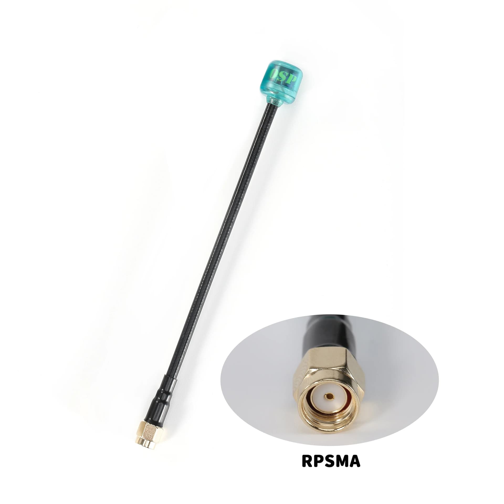 FlyFishRC Osprey 5.8GHz 150mm RP-SMA Antenna LHCP - Black for fpv drones 1
