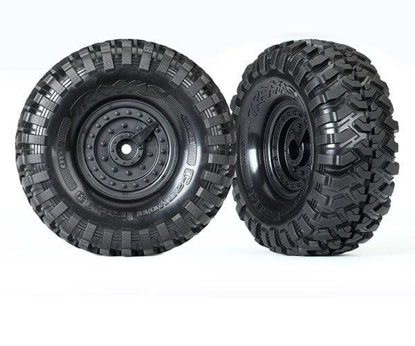 Traxxas 8273 Canyon Trail 1.9 Tires & wheels Mounted (2) TRX-4  Tactical for fpv drones