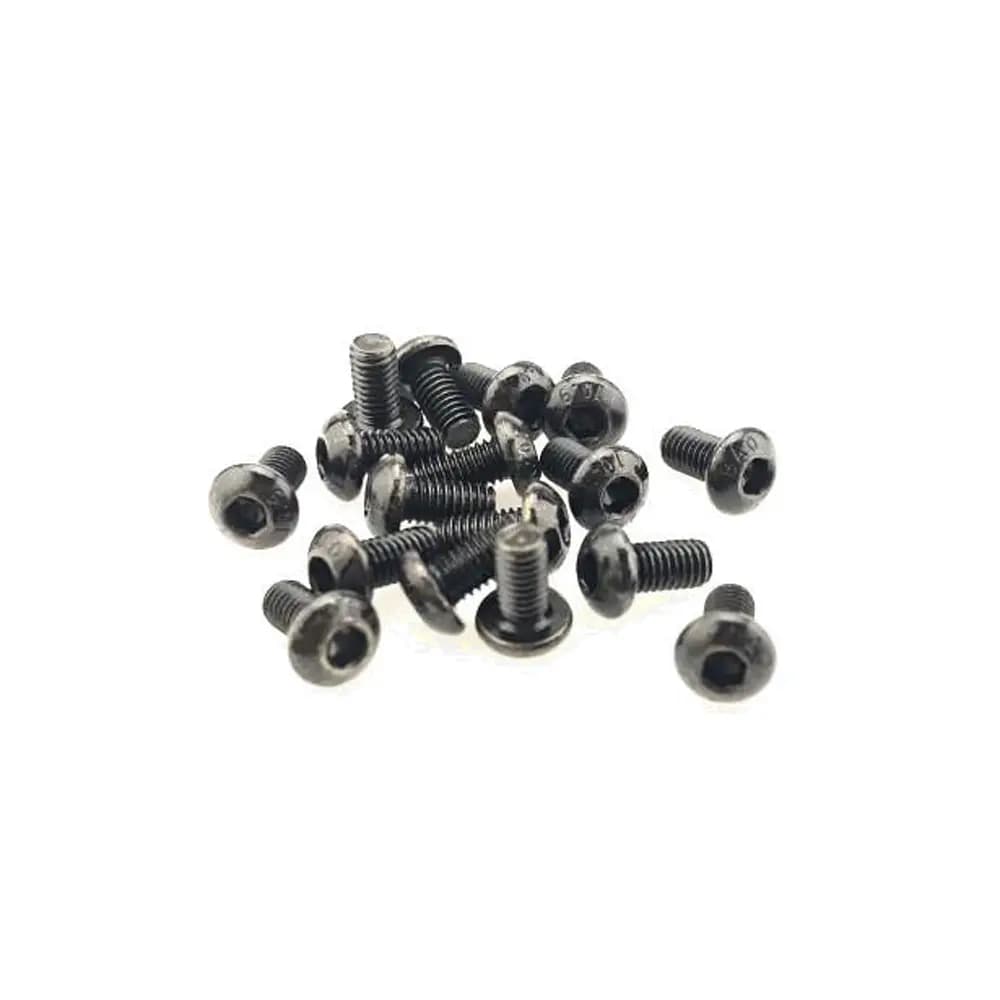 M3x6mm Screws for STARK FPV Freestyle Frame (17pcs) - 3.8 - Black for fpv drones
