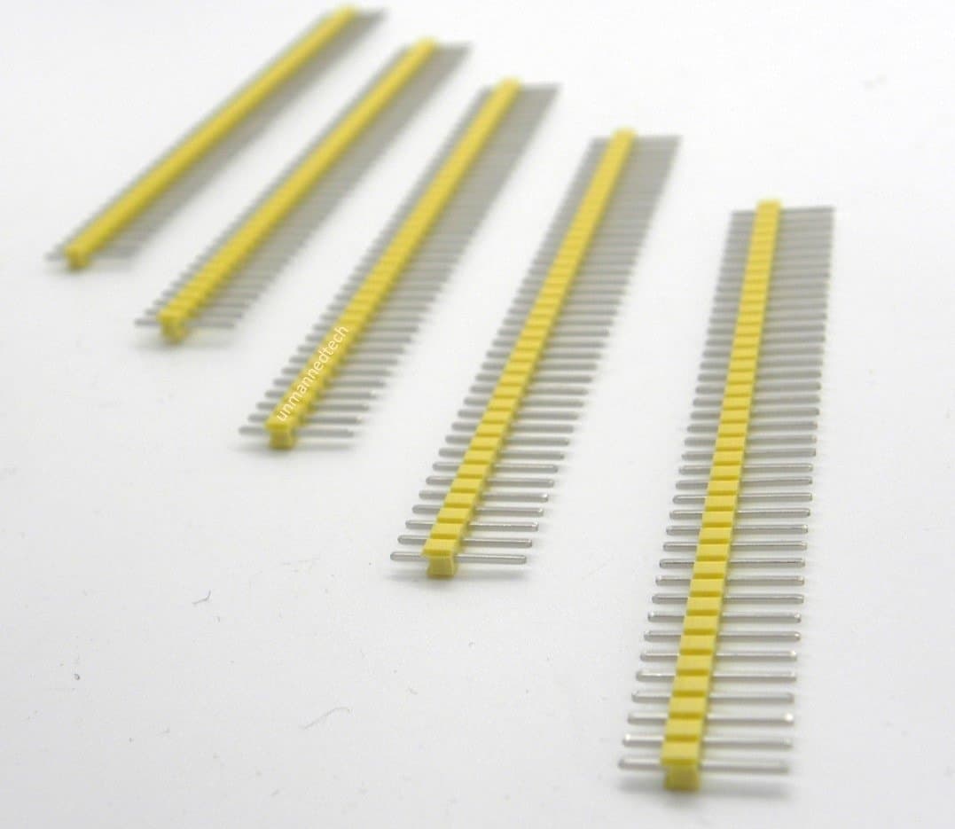 Break-Away Male Pin Headers (Pack of 5) for fpv drones 28