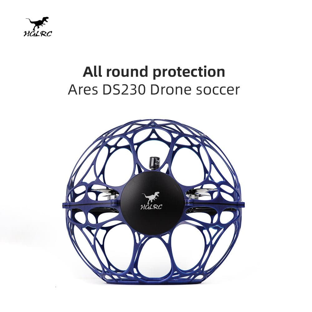 HGLRC DS230 Drone Soccer FPV Analog version Zeus Nano 350mW VTX Caddx Ant Eco