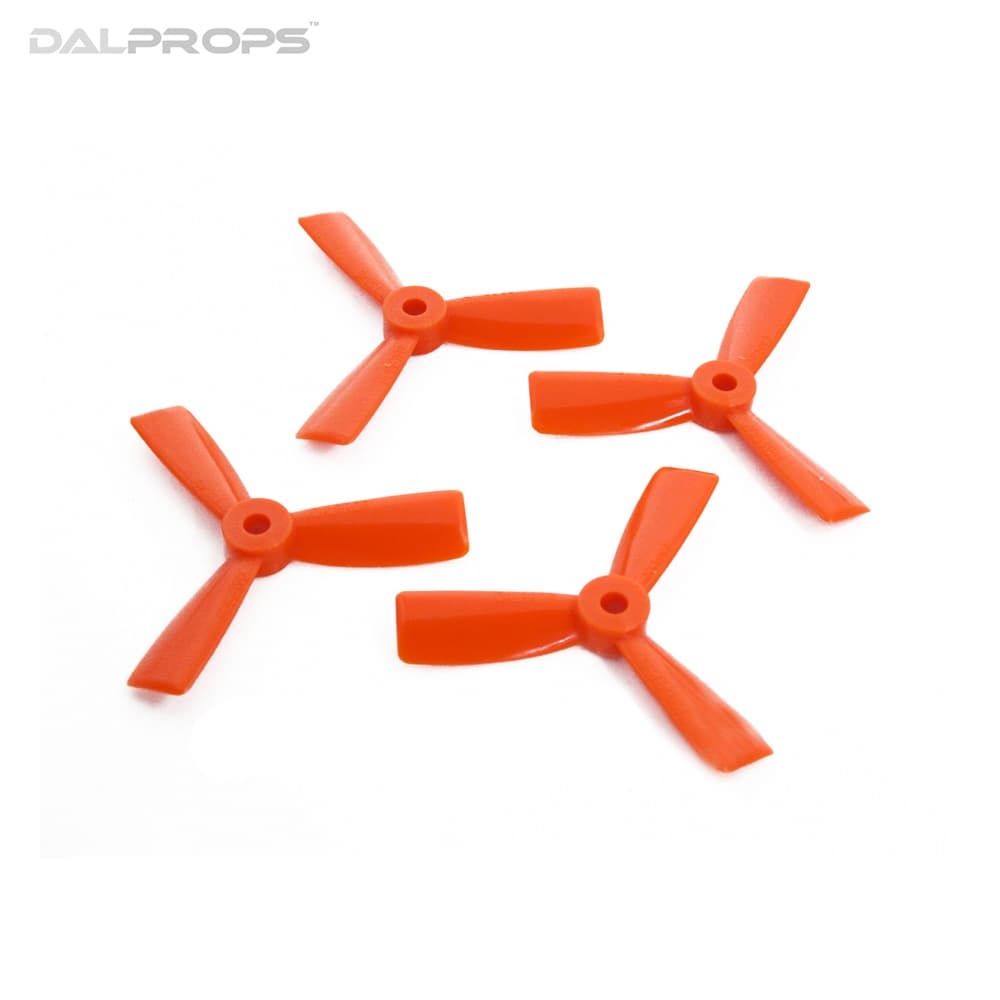 DAL T3045 Indestructible Bullnose Propellers (4 stuks) - ORANJE for fpv drones
