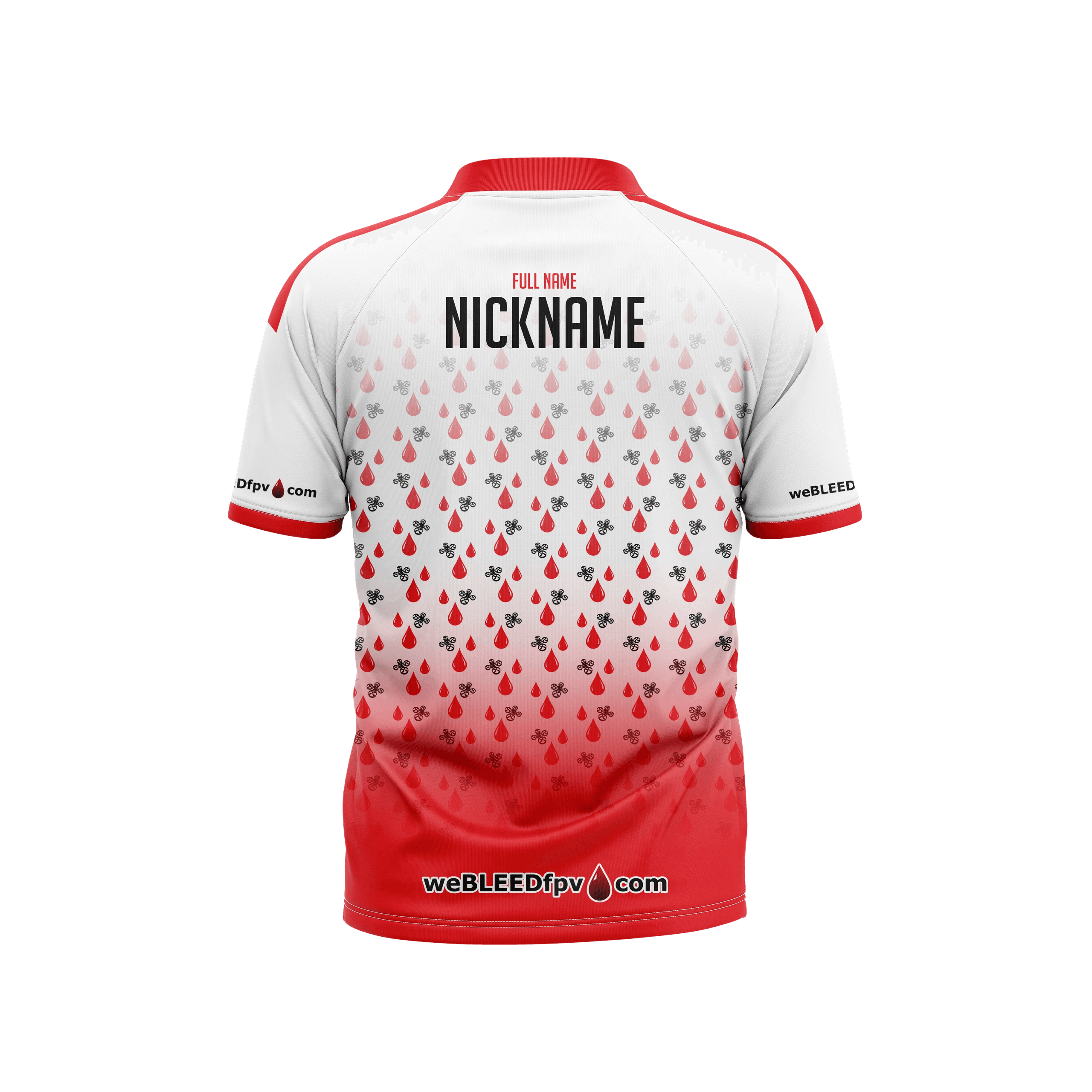 weBLEEDfpv Team Jerseys for fpv drones 5