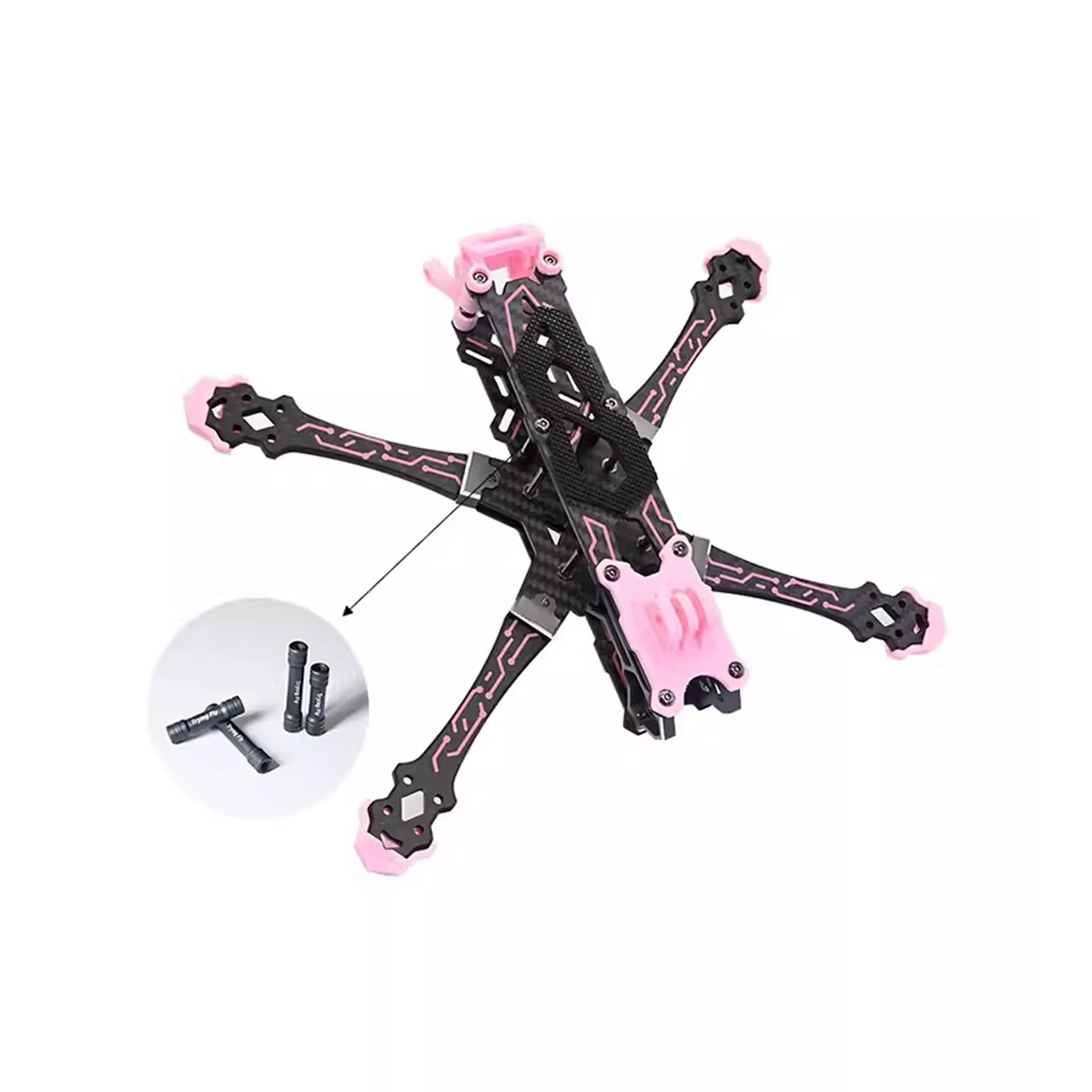 Trying Fly 5 Inch Frame for FPV Racing Drone for fpv drones 1