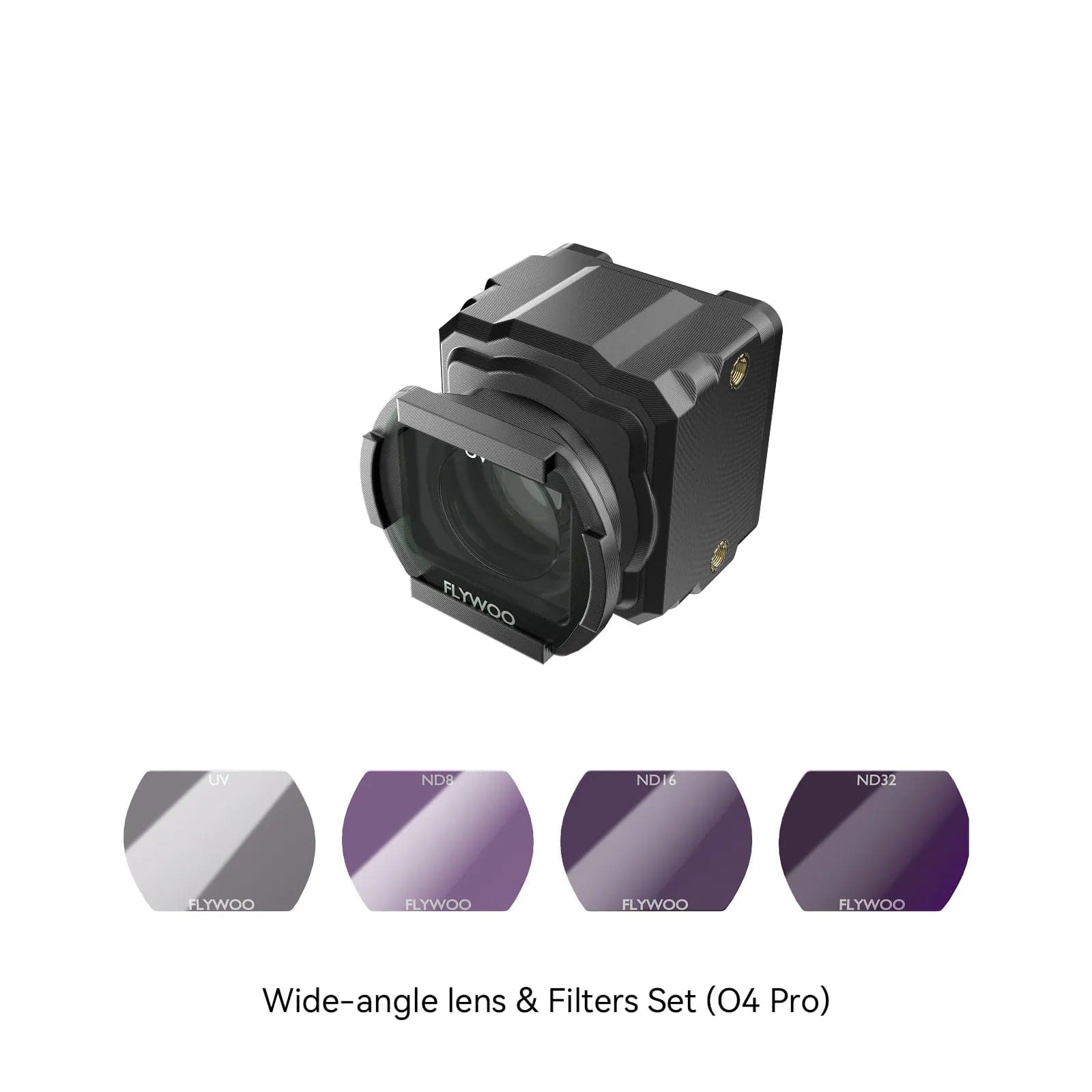 Flywoo DJI O4 Lite Wide-Angle Lens 155° with ND & UV Filters for fpv drones 3