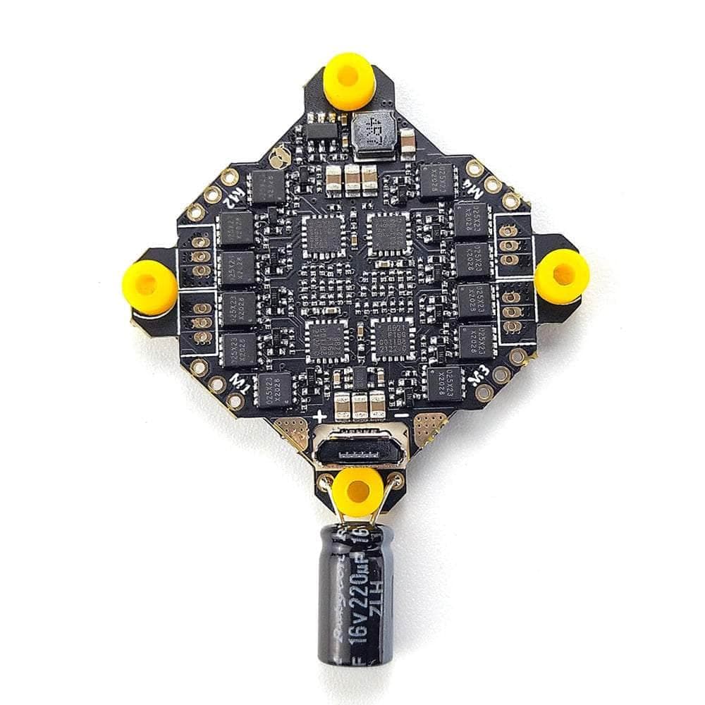 DarwinFPV 1-3S F411 AIO Flight Controller w/ 15A Bluejay ESC and ELRS2.0 for fpv drones 2