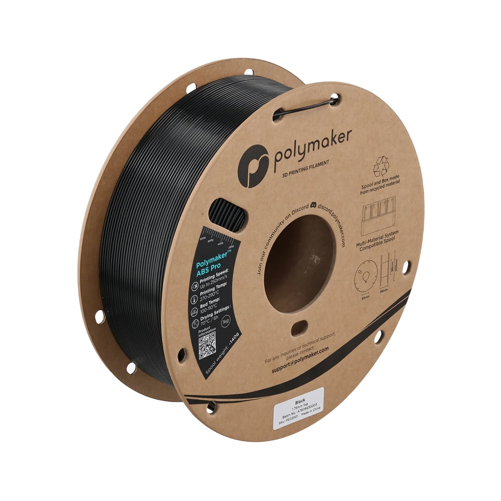 Polymaker ABS Pro 1.75mm Filament 1kg for fpv drones 2
