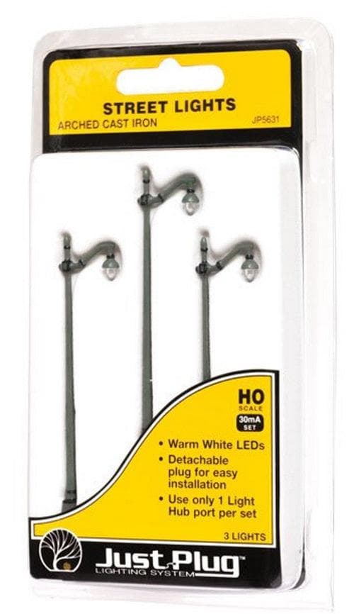 Woodland Scenics JP5631 HO Scale Arched Cast Iron Street Lights for fpv drones 1