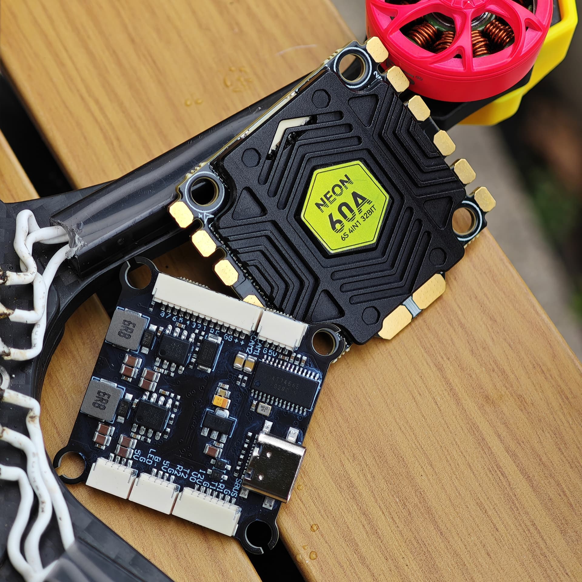 MEPS NEONCORE F405 60A 4-In-1 FPV Stack-30.5x30.5mm for fpv drones 5
