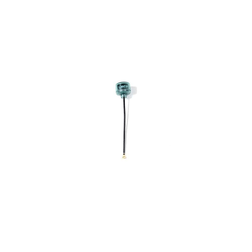 TrueRC Core 5.8GHz 85mm U.FL Antenna - Teal - Choose Your Polarization for fpv drones 1