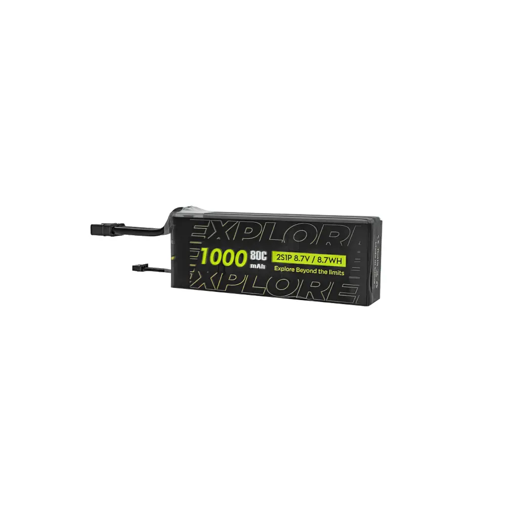 Flywoo Explorer 1000mAh HV 2S 80C LiPo Battery (2pcs) - XT30 - 2 for fpv drones 2
