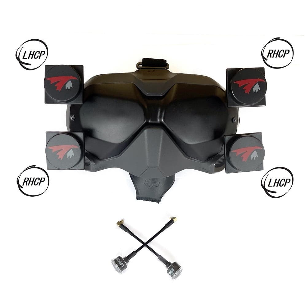 Truerc X-AIR "X" 5.8 MK II Quad Set For DJI FPV [EOL] for fpv drones