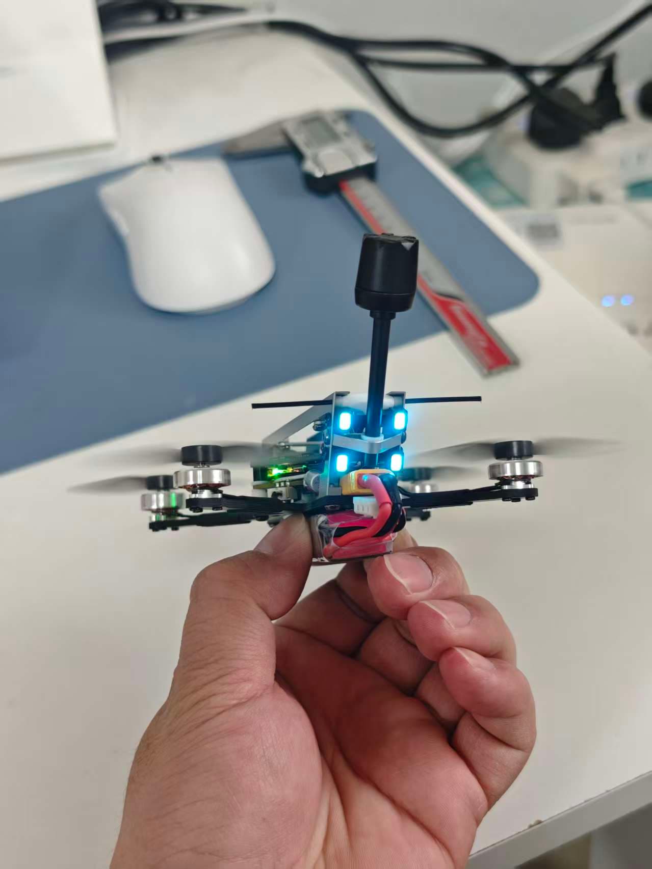 WalleFPV Lightning3  Analog / Walksnail Mini 1S Kit / DJI / HDZero  Micro Freestyle FPV Drone for fpv drones 6