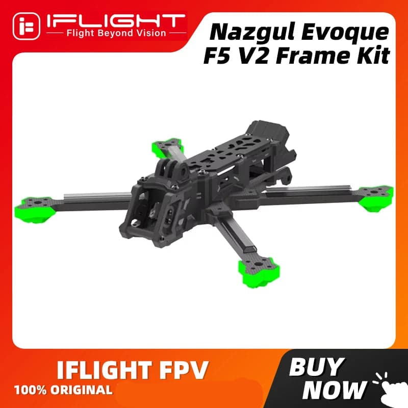iFlight Nazgul Evoque F5 V2 5 Inch Frame Kit for FPV Racing F5X for fpv drones 2