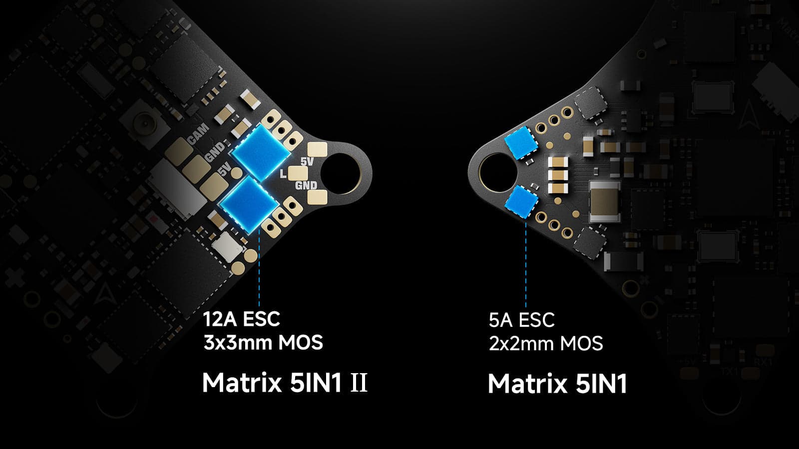 BETAFPV Matrix 1S 5-in-1 II Brushless Flight Controller - The Ultimate Whoop FC for fpv drones 9