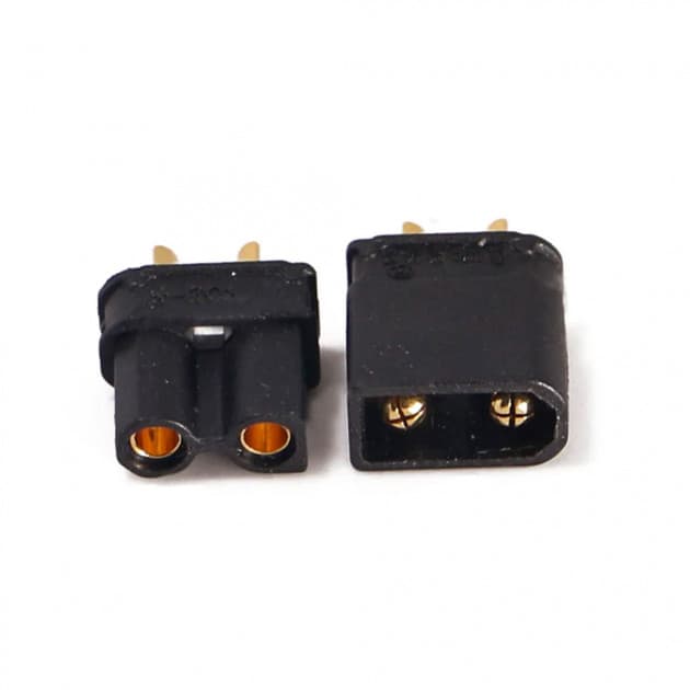 XT30 connector (1 pair) - black for fpv drones 3