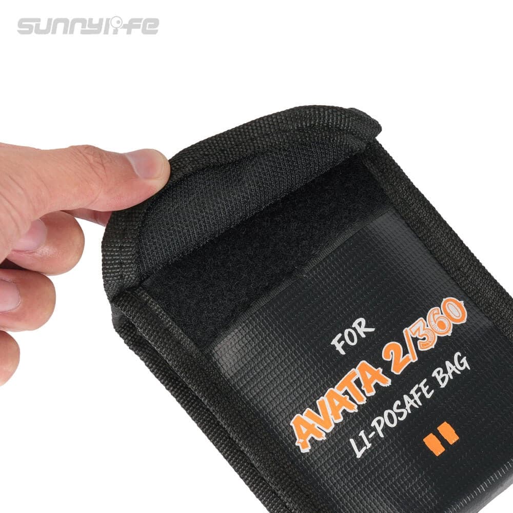 Sunnylife LiPo Safe Bag voor DJI Avata 360 & DJI Avata 2 - 2 ACCU'S for fpv drones 2