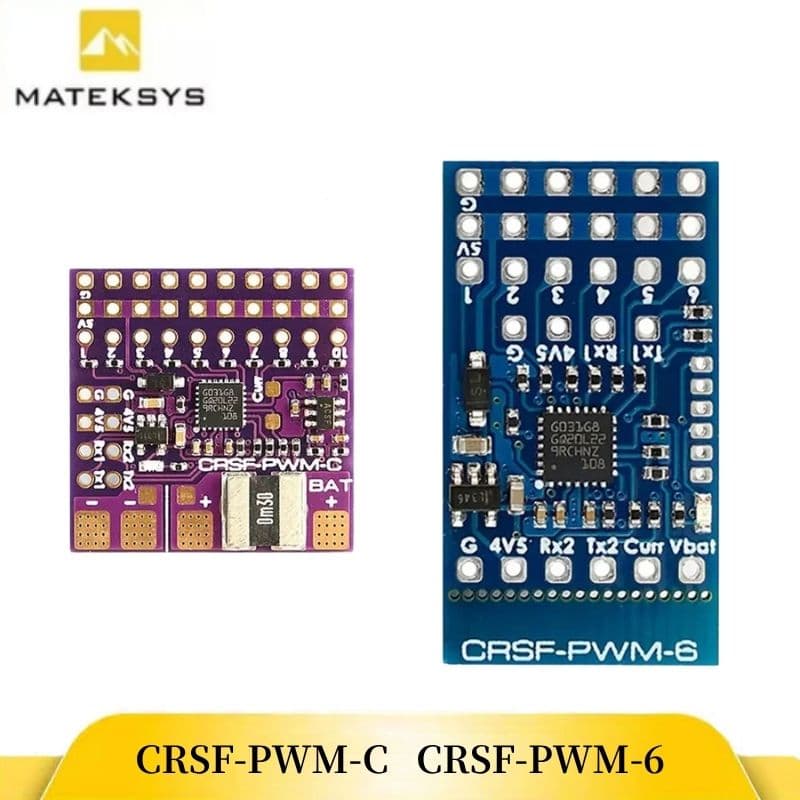 MATEK CRSF TO PWM Converter CRSF-PWM-6 CRSF-PWM-C for fpv drones 3