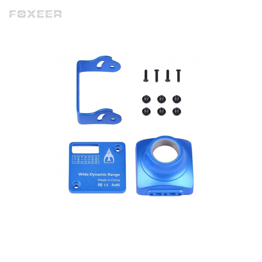 Metalen behuizing voor Foxeer Arrow V3 - BLAUW for fpv drones 1