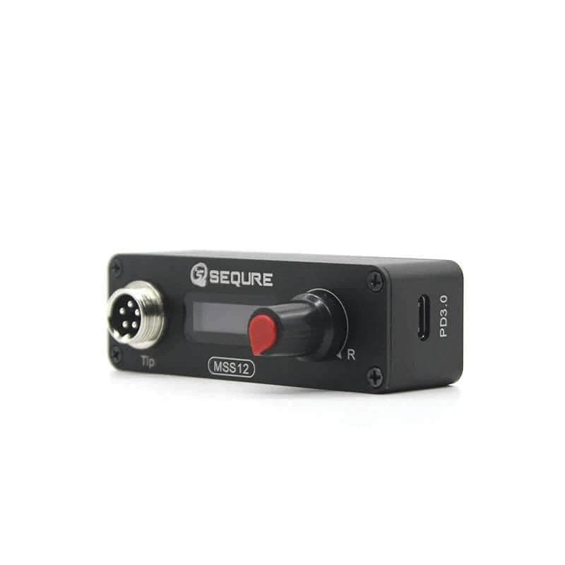 Sequre MSS12 Mini OLED Soldering Station w/ T12-BC2 Tip for fpv drones 5