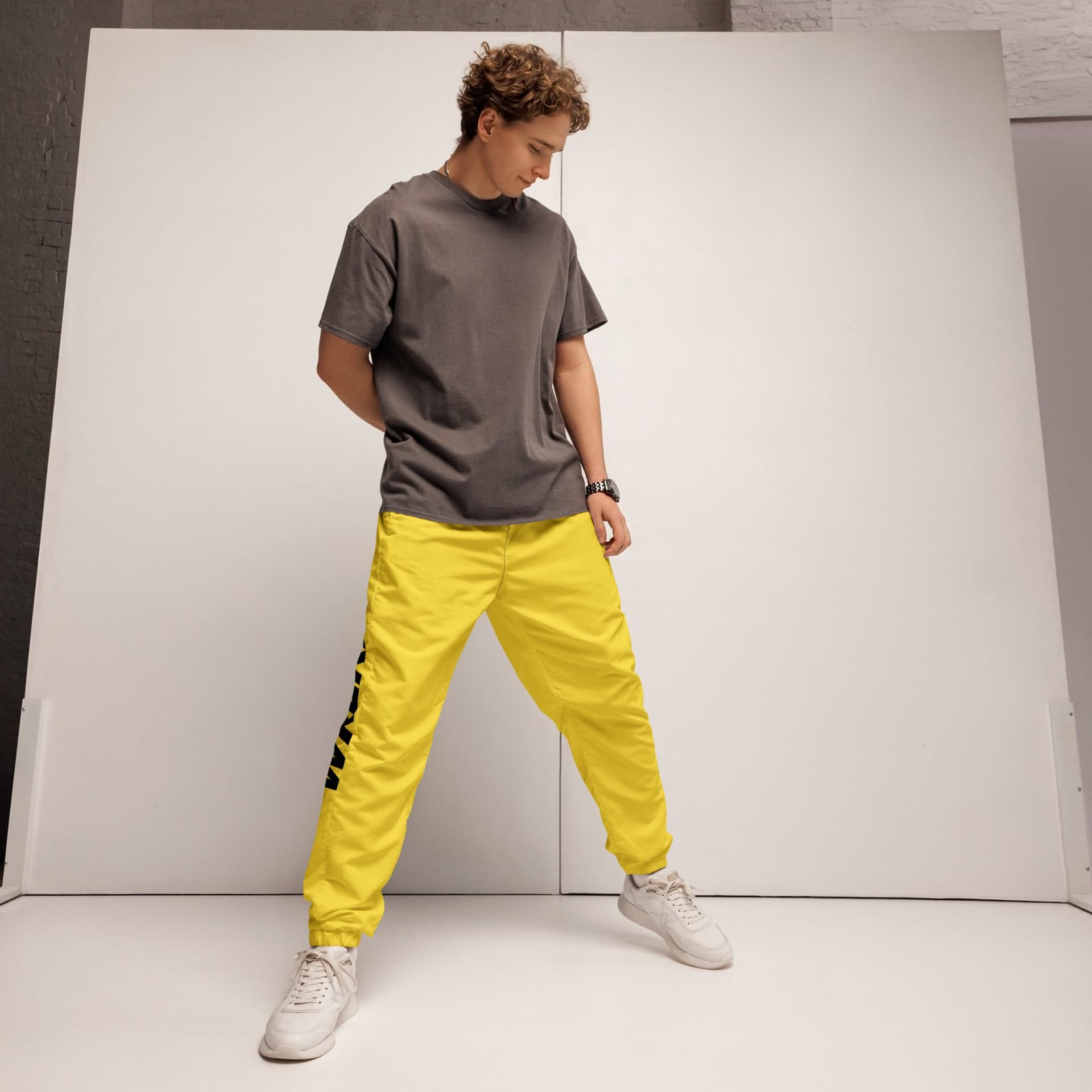 WREKD® FPV Pilot Unisex Track Pants - Yellow for fpv drones 4