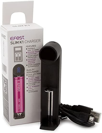 Efest Slim K1 Battery Charger for fpv drones