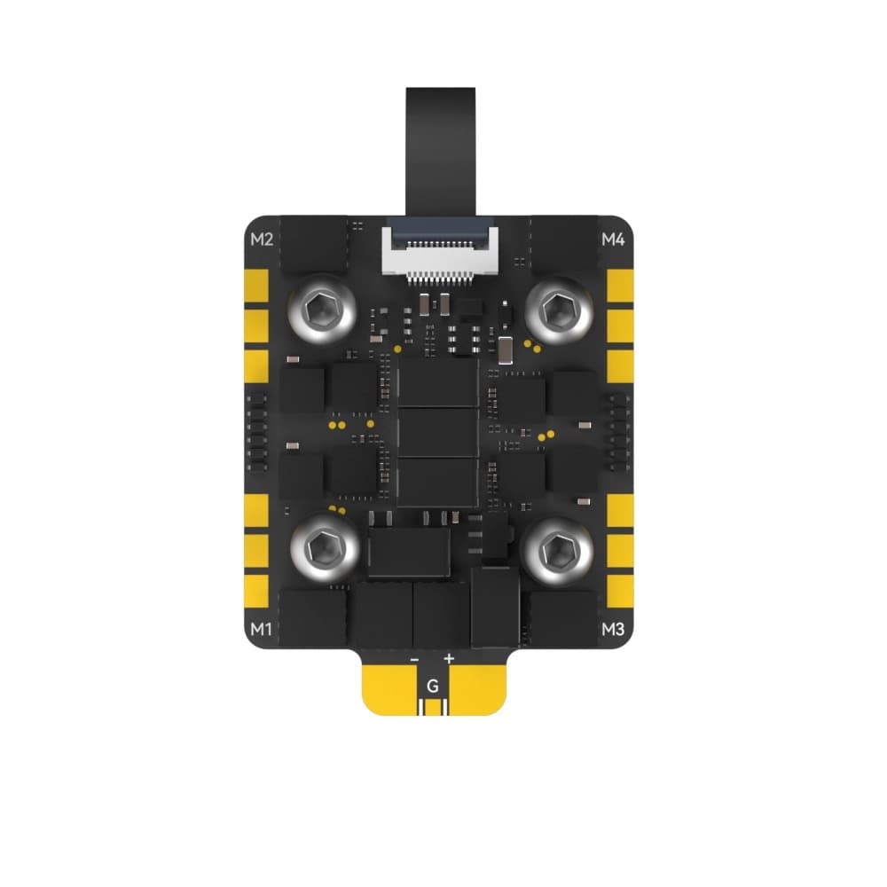 iFlight Borg Stack - 5S RX F4 FC + 60RS 60A 4-in-1 BLHeli_32 4-8S ESC - 20X20 - 4.75 for fpv drones 4