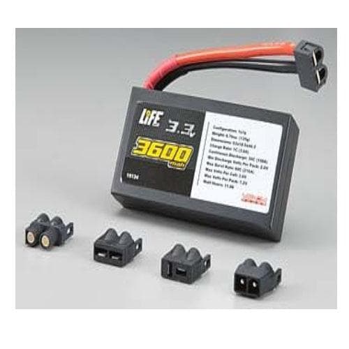Venom 15134 LiFe 1S 3.3V 3600mah 30C Hardcase Battery w/Universal Plug System for fpv drones
