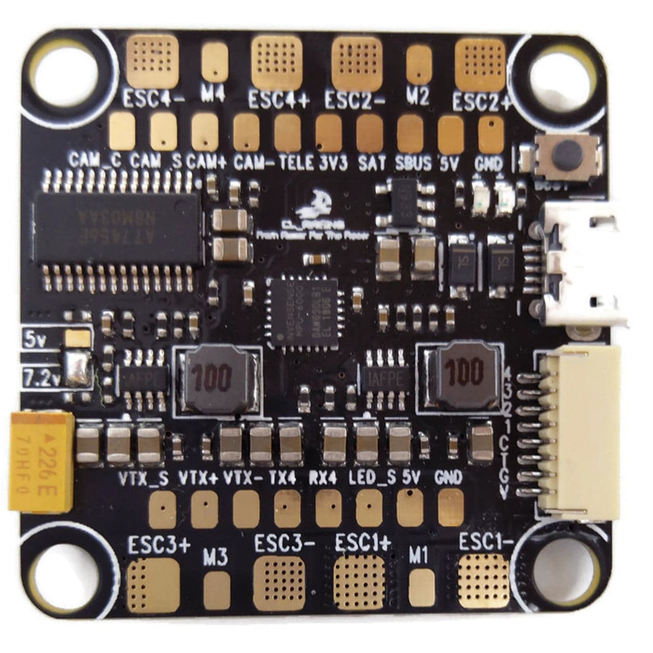 CL Racing F4S Flight Controller PDB OSD AIO V1.6 - 30x30mm for fpv drones 1