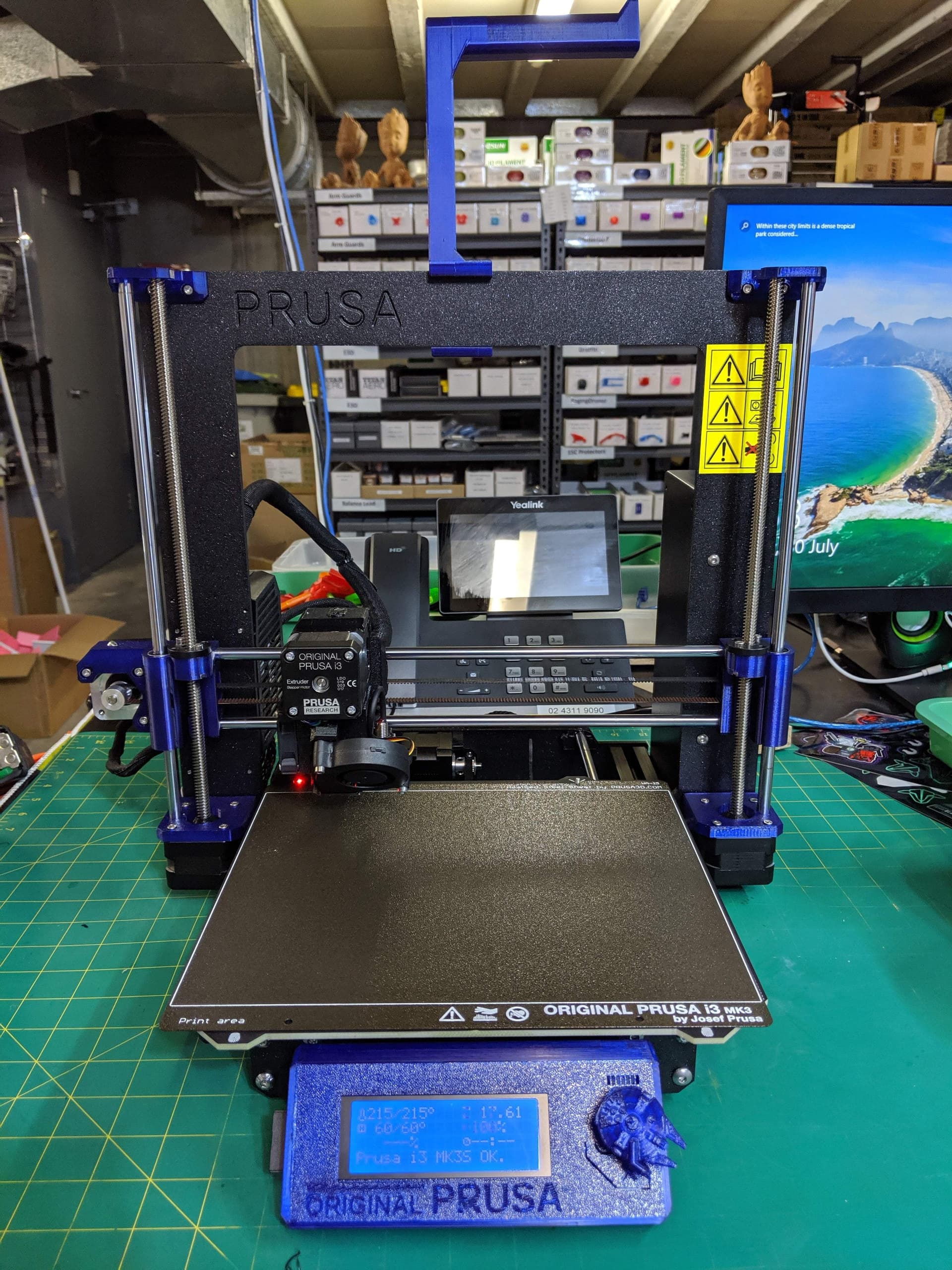 Prusa MK3s Printable Parts Highlights Only in PETG for fpv drones 2