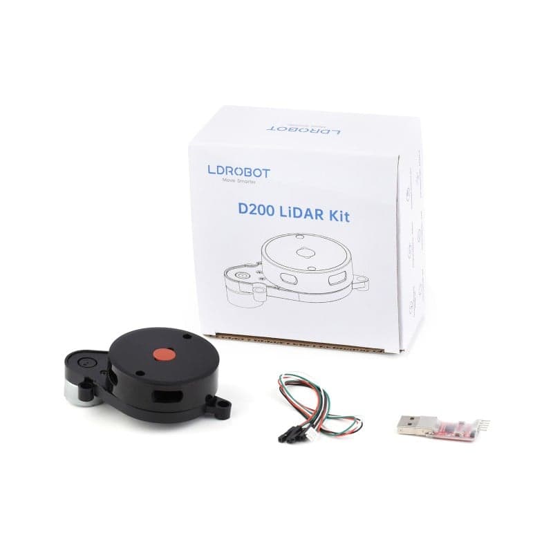 LD Robot LD14P D200 Lidar 360° Omnidirectional 0-8m for fpv drones 3