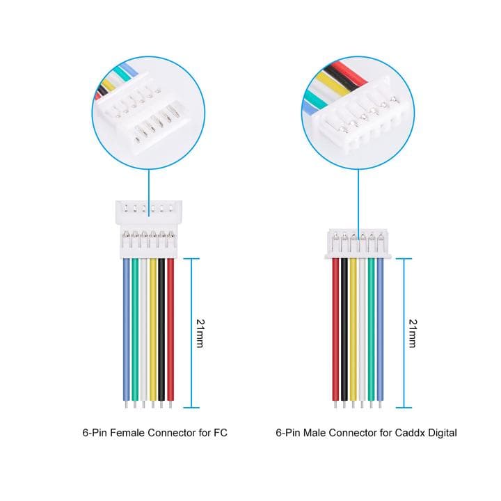BetaFPV Connector Cable Set For Caddx Vista for fpv drones 2