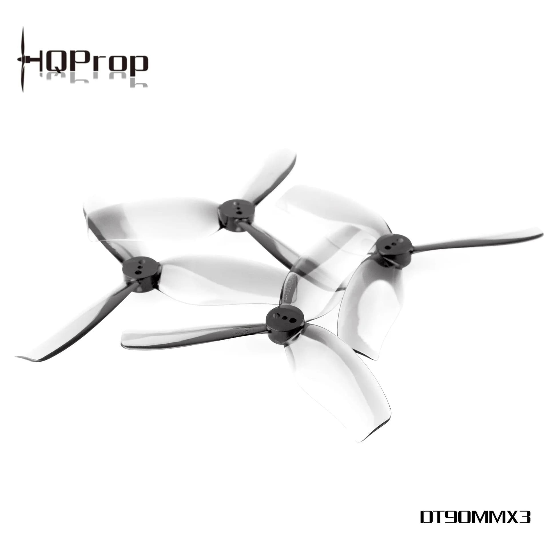HQProp Duct T90MMX3 for Cinewhoop (2CW + 2CCW) Polycarbonate for fpv drones