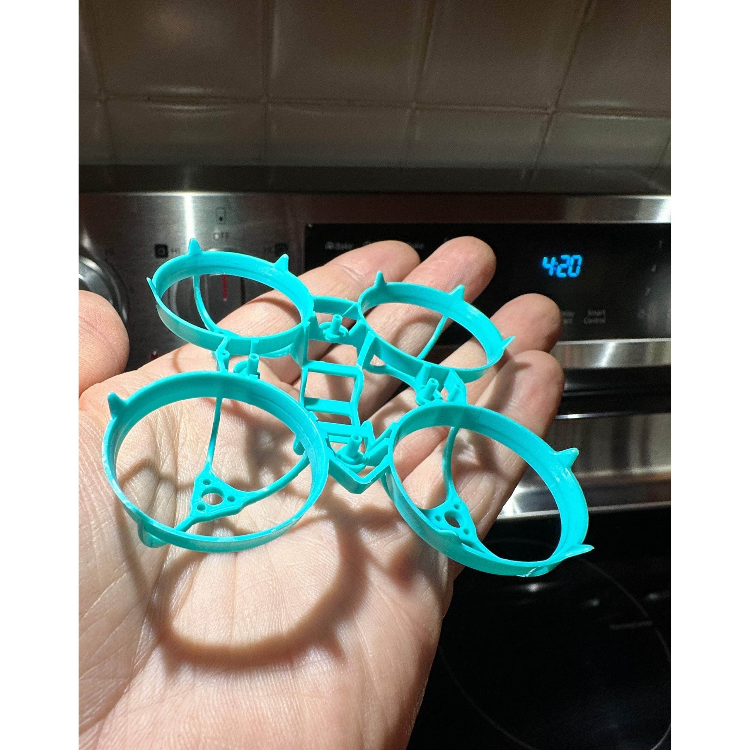 weBLEEDfpv x Fractal Engineering The Crown FPV 65mm Whoop Frame for fpv drones 3