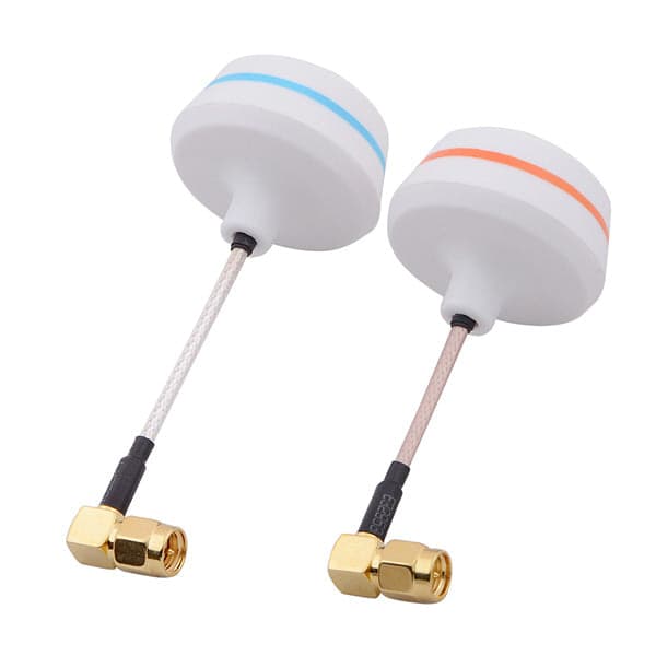 EMAX ★5.8G Right Angle SMA Male Antenna Gains FPV Aerial Photo RC Airplane (1 pair) 21045