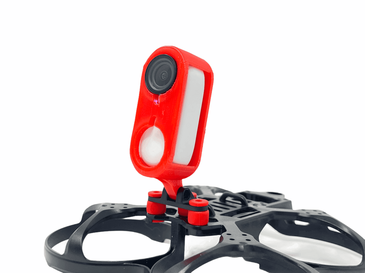 BetaFPV 95x V3 / Pavo30 / Cinelog 25-30-35 Insta360 GO 2 & Caddx Peanut Mount for fpv drones 3