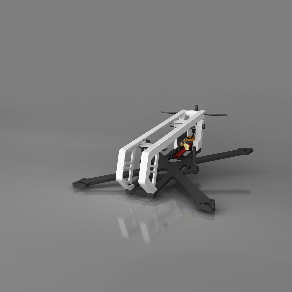 WalleFPV Lightning3  Frame Kit Base Plate / Aluminum Parts