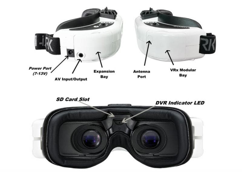 FatShark Dominator HDO V2 - FPV Goggles for fpv drones 3