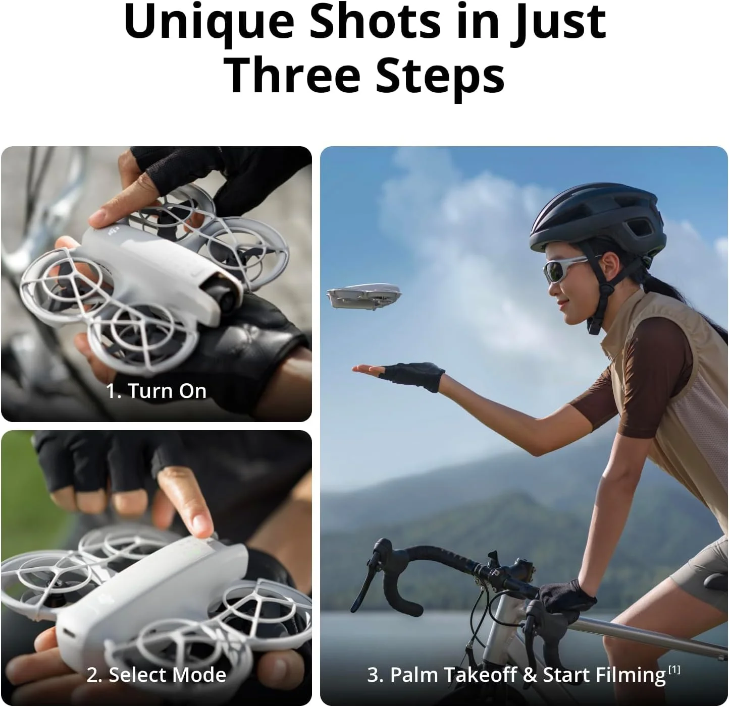 DJI Neo Motion Fly More Combo Mini Drone w/ Goggles N3 for fpv drones 4