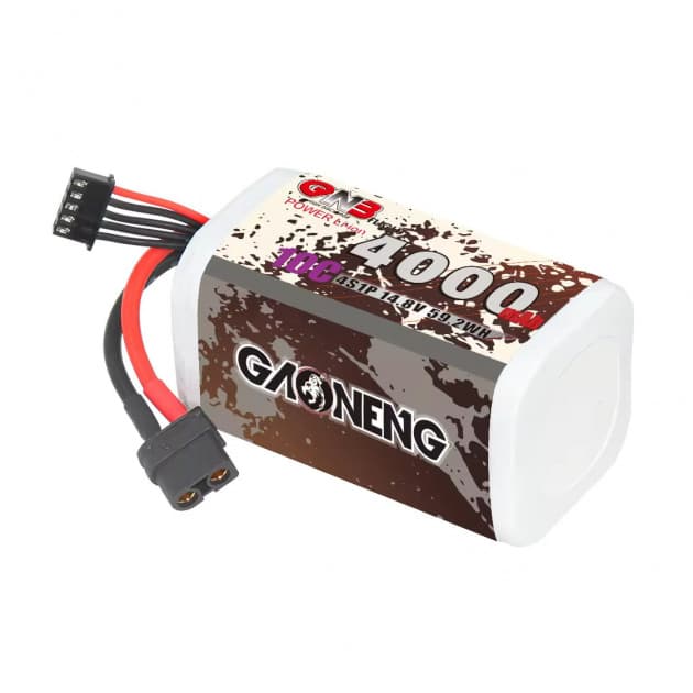 GNB Liion 4000mAh 4S1P 10C battery for drones for fpv drones 1