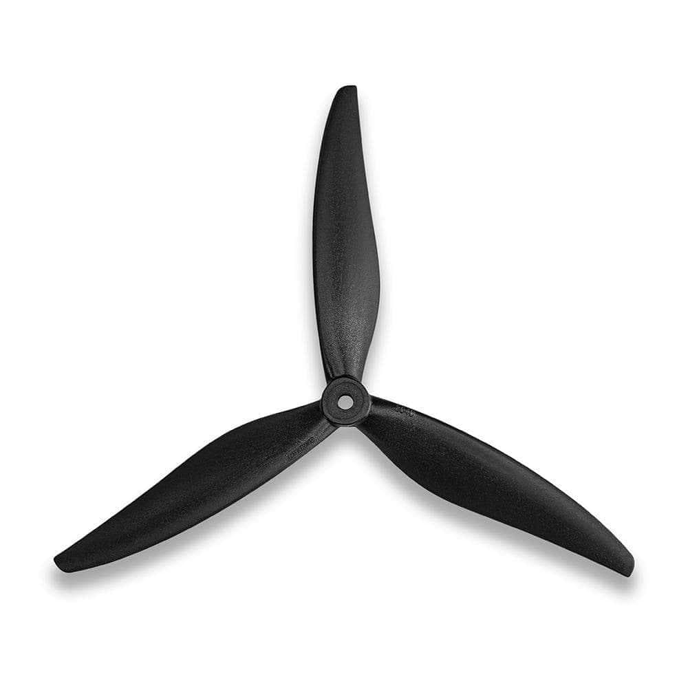 Gemfan Reinforced 8040-3 / 8" Tri-Blade Cinelifter/Macro FPV Drone Props (2 Pack) - Black for fpv drones 1